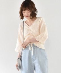 RETRO GIRL | ワッシャードロストTee(Tシャツ/カットソー)