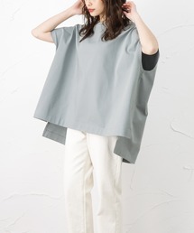 ポンチョシルエット 半袖Tシャツ