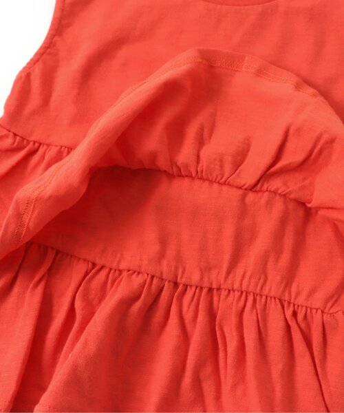 BREEZE（ブリーズ）の「ティアードフリルチュニック（チュニック・キッズ・ネイビー/レッド・130/120/80/140/90/100/110）」の9枚目の写真
