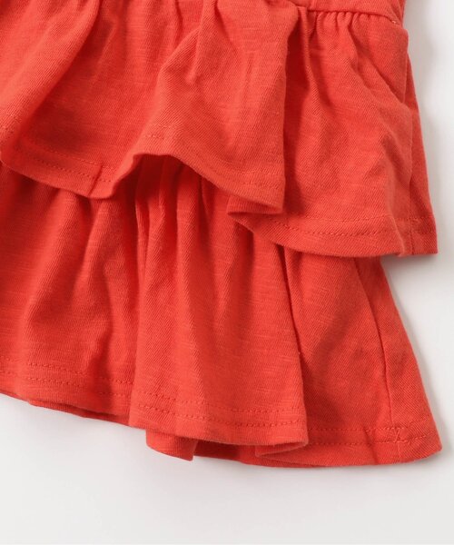 BREEZE（ブリーズ）の「ティアードフリルチュニック（チュニック・キッズ・ネイビー/レッド・130/120/80/140/90/100/110）」の10枚目の写真