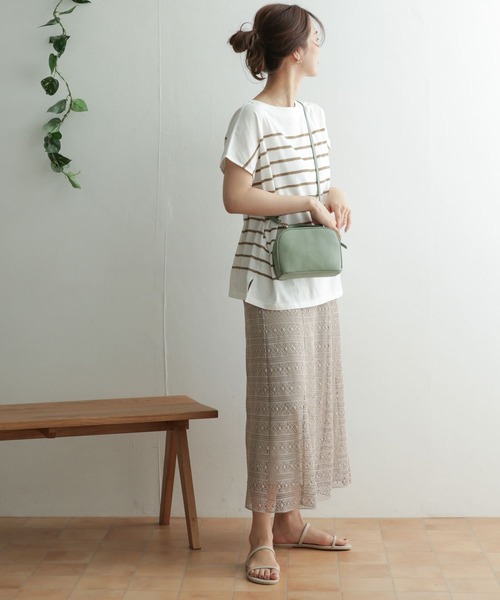 URBAN RESEARCH DOORS（アーバンリサーチドアーズ）の「ラウンド2WAYプチバッグ（ショルダーバッグ・レディース・アニマル/ブラック/ミント・ONE）」の5枚目の写真