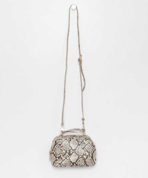 URBAN RESEARCH DOORS（アーバンリサーチドアーズ）の「ラウンド2WAYプチバッグ（ショルダーバッグ・レディース・アニマル/ブラック/ミント・ONE）」の9枚目の写真