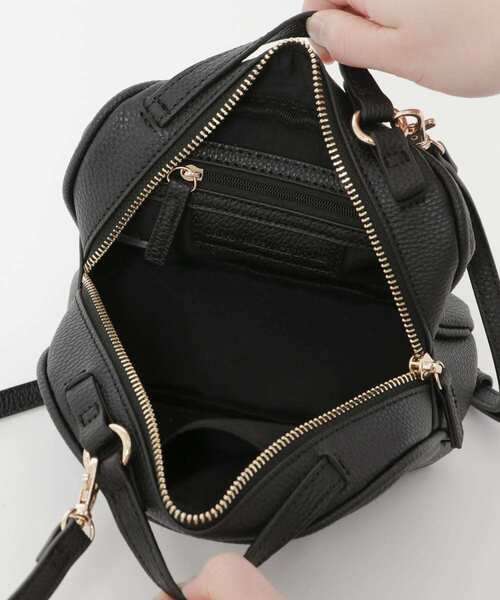 URBAN RESEARCH DOORS（アーバンリサーチドアーズ）の「ラウンド2WAYプチバッグ（ショルダーバッグ・レディース・アニマル/ブラック/ミント・ONE）」の15枚目の写真