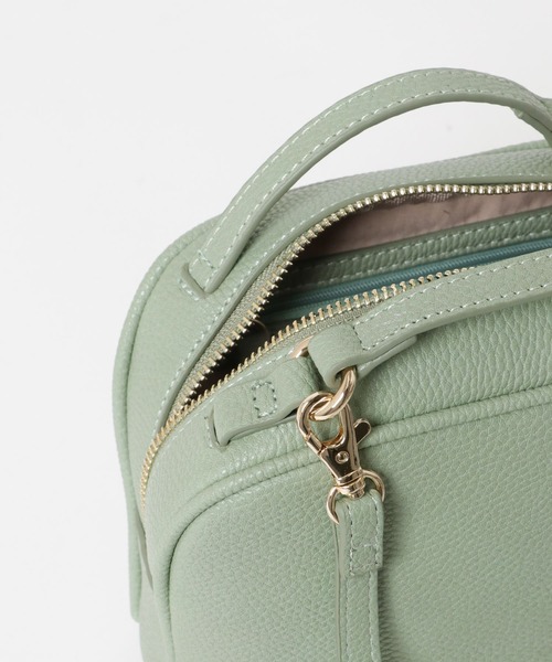 URBAN RESEARCH DOORS（アーバンリサーチドアーズ）の「ラウンド2WAYプチバッグ（ショルダーバッグ・レディース・アニマル/ブラック/ミント・ONE）」の16枚目の写真