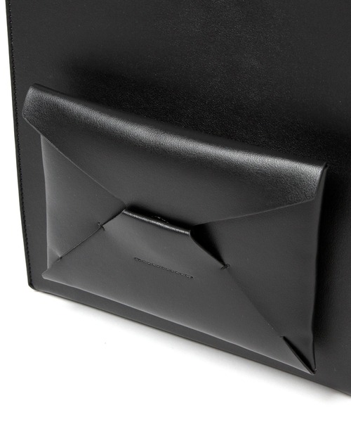 GLOBAL WORK（グローバルワーク）の「縦型ポケットショルダー/945525（ショルダーバッグ・レディース・オフホワイト/ブラック/グリーン・FREE）」の5枚目の写真