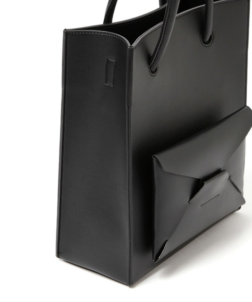 GLOBAL WORK（グローバルワーク）の「縦型ポケットショルダー/945525（ショルダーバッグ・レディース・オフホワイト/ブラック/グリーン・FREE）」の19枚目の写真