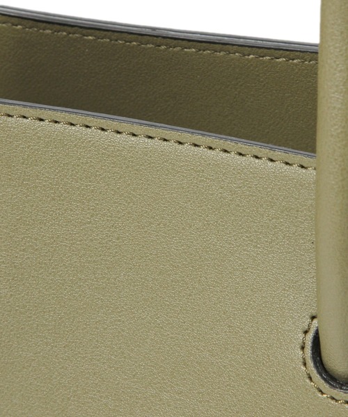 GLOBAL WORK（グローバルワーク）の「縦型ポケットショルダー/945525（ショルダーバッグ・レディース・オフホワイト/ブラック/グリーン・FREE）」の8枚目の写真