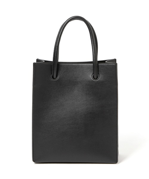 GLOBAL WORK（グローバルワーク）の「縦型ポケットショルダー/945525（ショルダーバッグ・レディース・オフホワイト/ブラック/グリーン・FREE）」の4枚目の写真