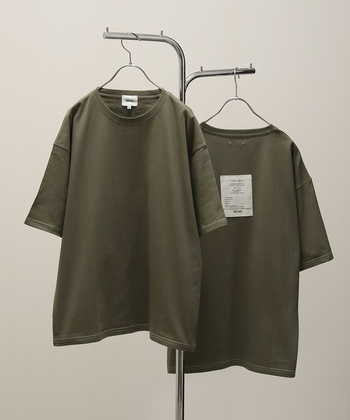 AD2001 robe de chamble ビッグカラーTシャツ UNCORD（アンコード）の「【UNCORD】バックタグカラーステッチ