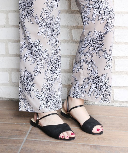 Fin（フィン）の「2WAYフラットサンダル（サンダル・レディース・ブラック/ネイビー/シルバー/オレンジ/グリーン・LL/S/M/L）」の13枚目の写真