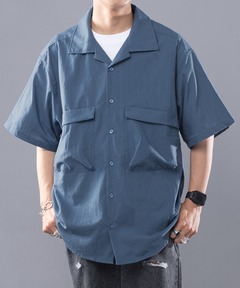 nanamica / ナナミカ】 Open Collar S/S Shirt/オープンカラーキュプラ