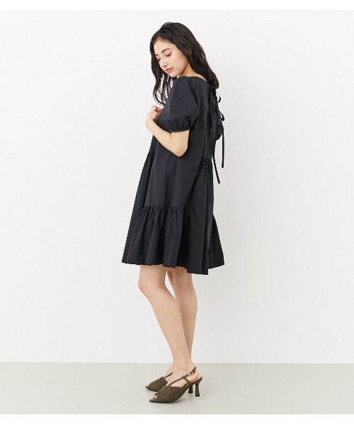 ワンピース ワンピース ドレスバックリボンティアードミニワンピース ワンピース Rienda リエンダ のファッション ワンピース ワンピース ドレスバックリボンティアードミニワンピース ワンピース Rienda リエンダ のファッション