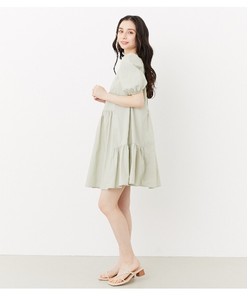 ワンピース ワンピース ドレスバックリボンティアードミニワンピース ワンピース Rienda リエンダ のファッション ワンピース ワンピース ドレスバックリボンティアードミニワンピース ワンピース Rienda リエンダ のファッション