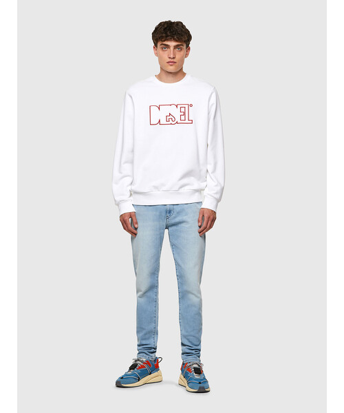 DIESEL(ディーゼル)の「メンズ メッシュ&レース ダッドスニーカー(スニーカー・メンズ・ブルー/グリーン・42/41/44/43/40)」の8枚目の写真