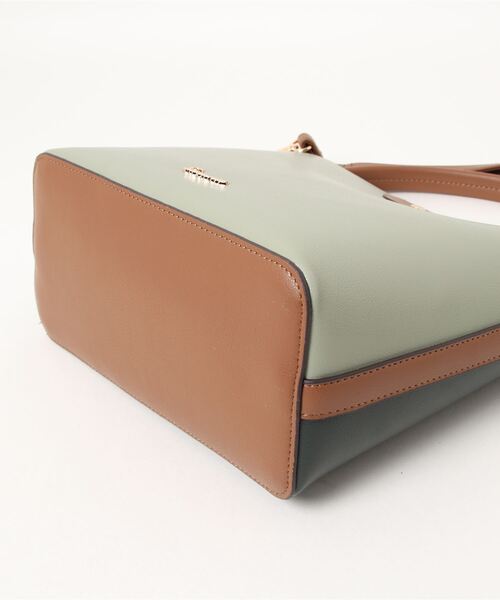 SAC（サック）の「セットポーチ付きカラーコンビ　トートバッグ  SAC unit（トートバッグ・レディース・グリーン/ダークベージュ/レッド/イエロー・FREE）」の9枚目の写真