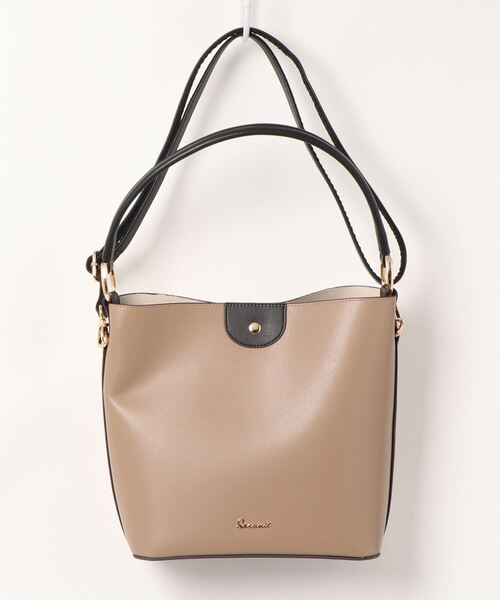 SAC（サック）の「セットポーチ付きカラーコンビ　トートバッグ  SAC unit（トートバッグ・レディース・グリーン/ダークベージュ/レッド/イエロー・FREE）」の17枚目の写真