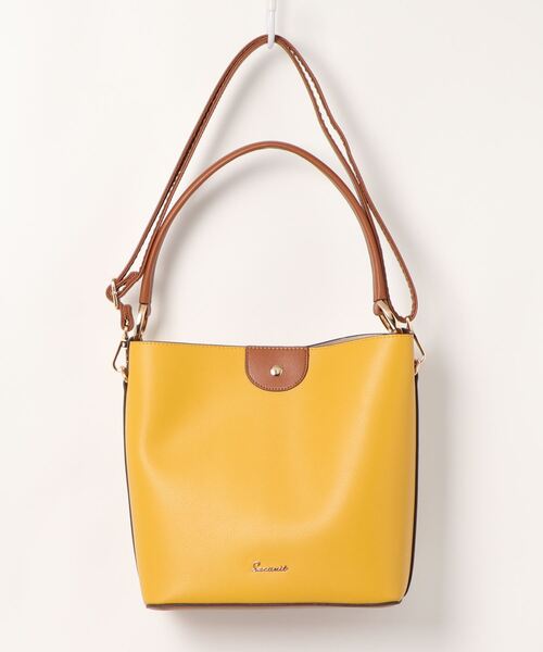 SAC（サック）の「セットポーチ付きカラーコンビ　トートバッグ  SAC unit（トートバッグ・レディース・グリーン/ダークベージュ/レッド/イエロー・FREE）」の18枚目の写真