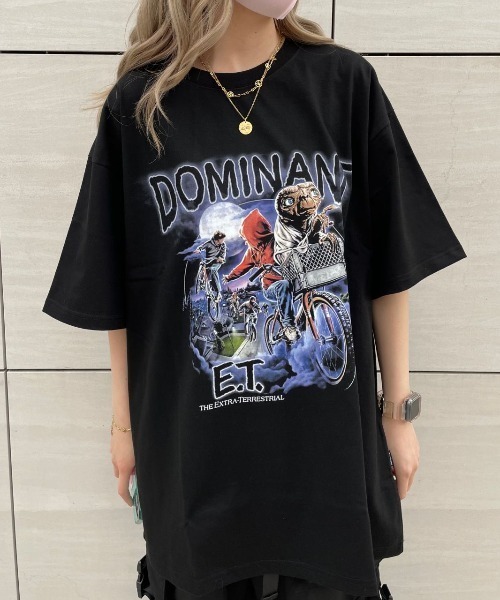 日本未入荷★DOMINANT★E.T. プリント 半袖 Tシャツ 日本未入荷☆ゾンビ2プリント半袖Tシャツ/全2色/DOMINANT
