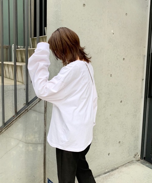 WHO'S WHO gallery（フーズフーギャラリー）の「knit mind...ロンT（Tシャツ/カットソー・レディース・オフホワイト・FREE）」の6枚目の写真