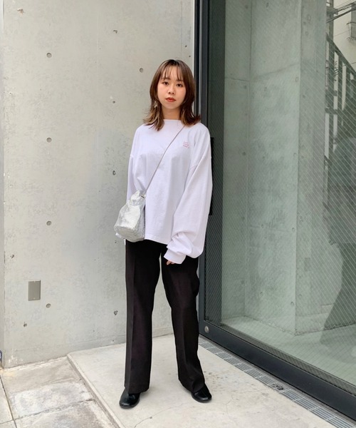 WHO'S WHO gallery（フーズフーギャラリー）の「knit mind...ロンT（Tシャツ/カットソー・レディース・オフホワイト・FREE）」の2枚目の写真