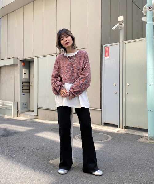 WHO'S WHO gallery（フーズフーギャラリー）の「knit mind...ロンT（Tシャツ/カットソー・レディース・オフホワイト・FREE）」の19枚目の写真