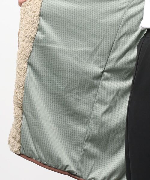 KRIFF MAYER Lady's Collection(クリフメイヤーレディースコレクション)の「シャギーボアロングフードJK(その他アウター・レディース・ベージュ/ネイビー/グレー/カーキ/ナチュラル/カラフル/レンガ・MEDIUM/LARGE)」の11枚目の写真