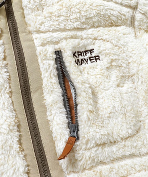 KRIFF MAYER Lady's Collection(クリフメイヤーレディースコレクション)の「シャギーボアロングフードJK(その他アウター・レディース・ベージュ/ネイビー/グレー/カーキ/ナチュラル/カラフル/レンガ・MEDIUM/LARGE)」の21枚目の写真