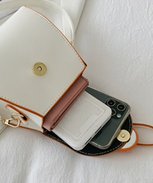 Coo+i(クーイ)の「2wayミニ デザイン ショルダーバッグ(ショルダーバッグ・レディース・ブルー/ミント/ベージュ/ブラック・FREE)」の14枚目の写真