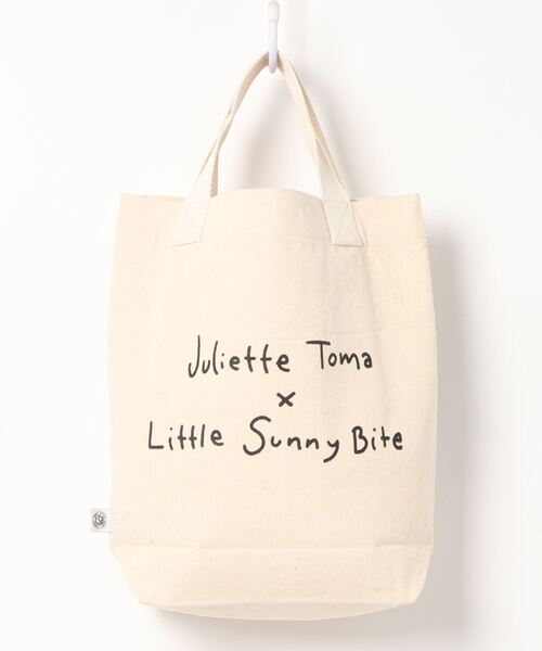Little sunny bite（リトルサニーバイト）の「Very Merry little sunny bite tote bag（トートバッグ・レディース・ホワイト・FREE）」の9枚目の写真