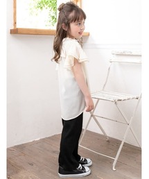 【KIDS】センタープレスリラックスニットパンツ