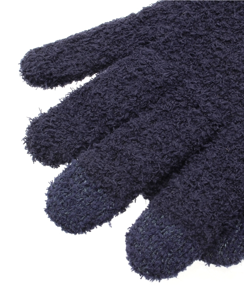 AMERICAN RAG CIE（アメリカンラグシー）の「AMERICAN RAG CIE モールグローブ【スマホ対応】 / 104-ALP-GL0086（手袋・メンズ・ブラック/ネイビー/グレー・F）」の7枚目の写真