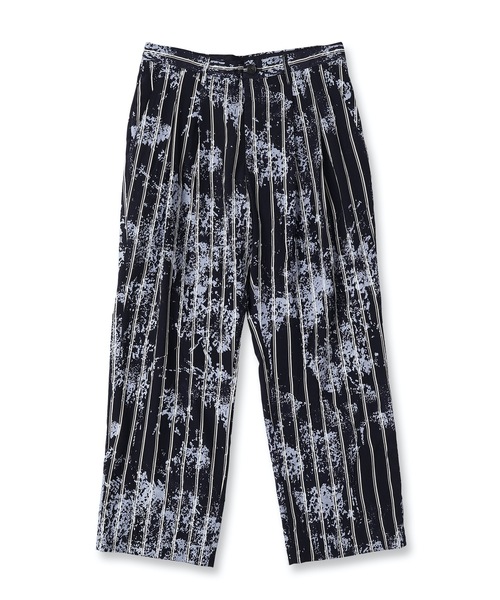 amok アモク パンツ PAINT SHRINK PRINT PANTS