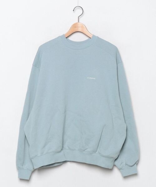 onetome（ワントゥーミー）の「onetomeロゴスウェット（スウェット・レディース・ホワイト/ライトブルー/ベージュ・FREE）」の3枚目の写真