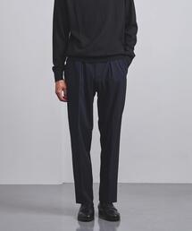 UNITED ARROWS | <UNITED ARROWS> ポリエステル/レーヨン ツイル 2プリーツ テーパード(その他パンツ)