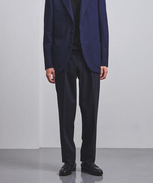 UNITED ARROWS（ユナイテッドアローズ）の「＜UNITED ARROWS＞ ポリエステル/レーヨン ツイル 2プリーツ テーパード（その他パンツ・メンズ・ライトグレー/ネイビー・S/M/XL/L）」の17枚目の写真