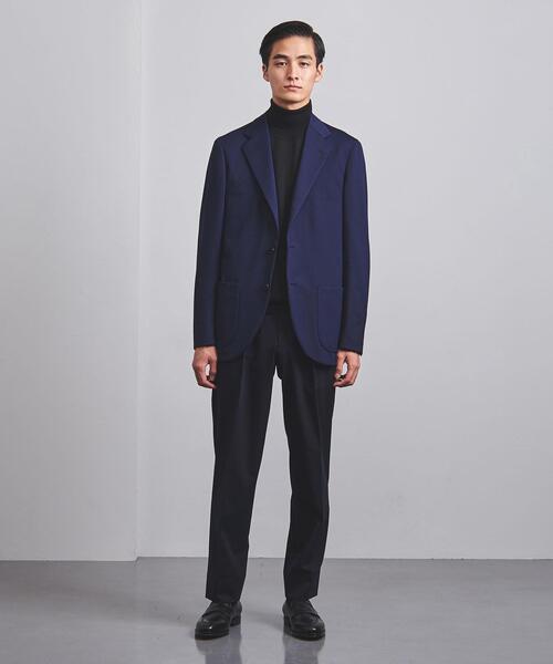 UNITED ARROWS（ユナイテッドアローズ）の「＜UNITED ARROWS＞ ポリエステル/レーヨン ツイル 2プリーツ テーパード（その他パンツ・メンズ・ライトグレー/ネイビー・S/M/XL/L）」の19枚目の写真