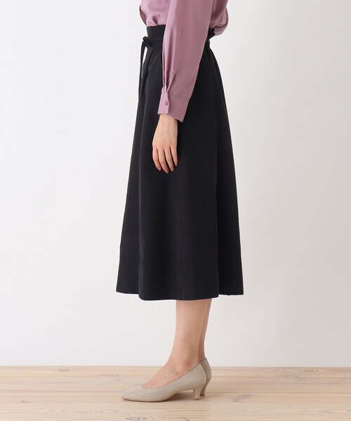 DRESKIP(ドレスキップ)の「◆ピーチ共紐ベルト付きスカート(スカート・レディース・ダークブラウン/ブラック/ワインレッド・02/03)」の11枚目の写真