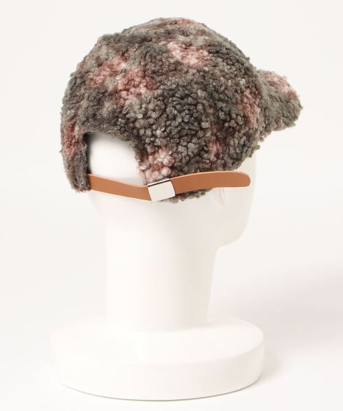 チチカカ（チチカカ）の「ボアキャップ（キャップ・レディース・ホワイト/ピンク/カーキ/パープル・FREE）」の5枚目の写真