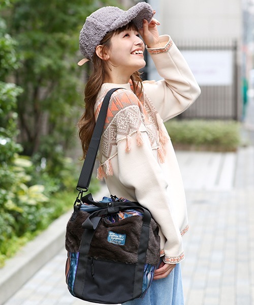 チチカカ（チチカカ）の「ボアキャップ（キャップ・レディース・ホワイト/ピンク/カーキ/パープル・FREE）」の19枚目の写真