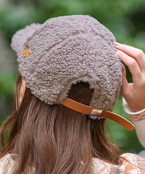 チチカカ（チチカカ）の「ボアキャップ（キャップ・レディース・ホワイト/ピンク/カーキ/パープル・FREE）」の20枚目の写真