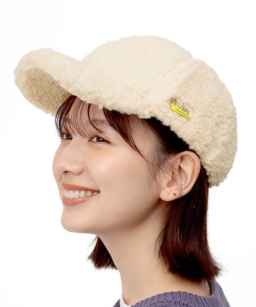 チチカカ（チチカカ）の「ボアキャップ（キャップ・レディース・ホワイト/ピンク/カーキ/パープル・FREE）」の22枚目の写真