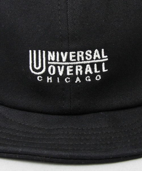 UNIVERSAL OVERALL（ユニバーサルオーバーオール）の「ロゴ刺繍 コットン アンパイアキャップ（キャップ・メンズ・ブラック/インディゴブルー/ベージュ/アイボリー/カーキ/ネイビー/チャコール・FREE）」の8枚目の写真