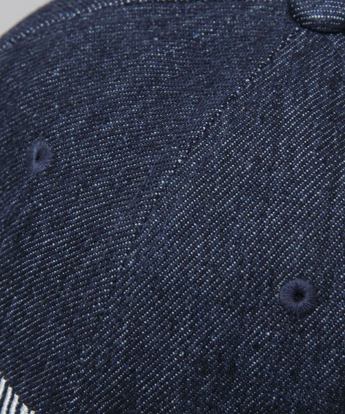 UNIVERSAL OVERALL（ユニバーサルオーバーオール）の「ロゴ刺繍 コットン アンパイアキャップ（キャップ・メンズ・ブラック/インディゴブルー/ベージュ/アイボリー/カーキ/ネイビー/チャコール・FREE）」の10枚目の写真