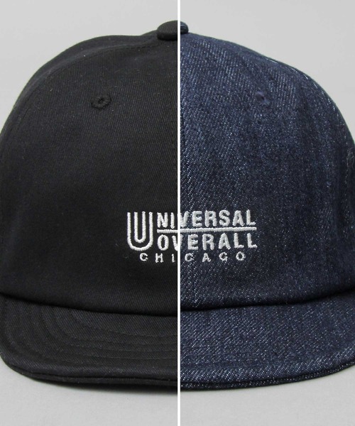 UNIVERSAL OVERALL（ユニバーサルオーバーオール）の「ロゴ刺繍 コットン アンパイアキャップ（キャップ・メンズ・ブラック/インディゴブルー/ベージュ/アイボリー/カーキ/ネイビー/チャコール・FREE）」の11枚目の写真