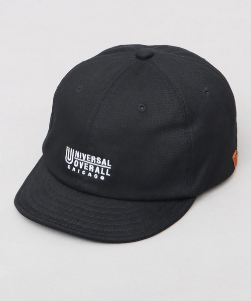 UNIVERSAL OVERALL（ユニバーサルオーバーオール）の「ロゴ刺繍 コットン アンパイアキャップ（キャップ・メンズ・ブラック/インディゴブルー/ベージュ/アイボリー/カーキ/ネイビー/チャコール・FREE）」の16枚目の写真
