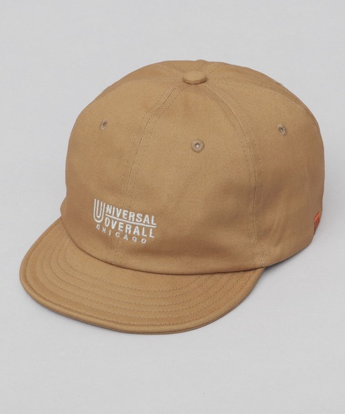 UNIVERSAL OVERALL（ユニバーサルオーバーオール）の「ロゴ刺繍 コットン アンパイアキャップ（キャップ・メンズ・ブラック/インディゴブルー/ベージュ/アイボリー/カーキ/ネイビー/チャコール・FREE）」の18枚目の写真