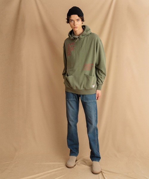 Levi's（リーバイス）の「Levi's(R) RED HOODED SWEATSHIRT DUSTY OLIVE（パーカー・メンズ・グリーン・L/XL/S/M）」の5枚目の写真