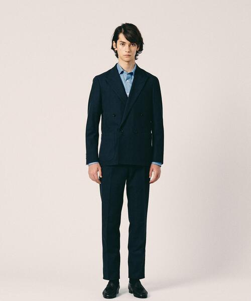 UNITED ARROWS（ユナイテッドアローズ）の「＜UNITED ARROWS＞ ツイル サイドアジャスター パンツ R-MODEL（スラックス・メンズ・ネイビー・44/46/48/42/54/50/52）」の3枚目の写真