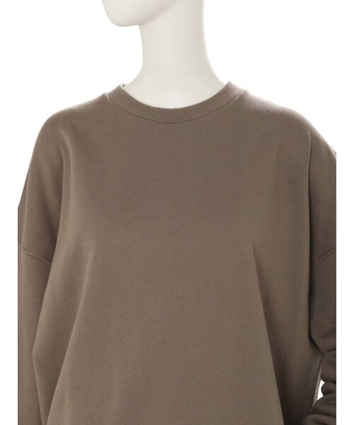 MURUA（ムルーア）の「プレーンルーズスウェット（スウェット・レディース・ホワイト/ダークグレー/モカ・FREE）」の15枚目の写真