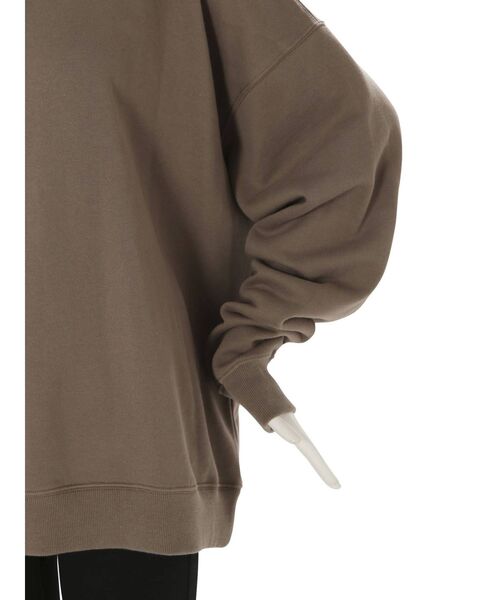 MURUA（ムルーア）の「プレーンルーズスウェット（スウェット・レディース・ホワイト/ダークグレー/モカ・FREE）」の12枚目の写真